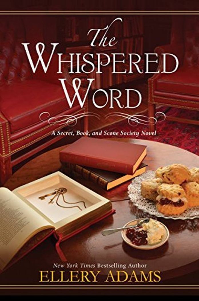 The Whispered Word by Ellery Adams book cover