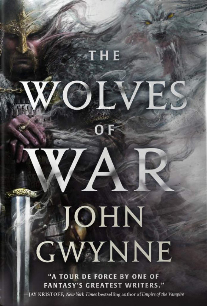 The Wolves of War by John Gwynne book cover