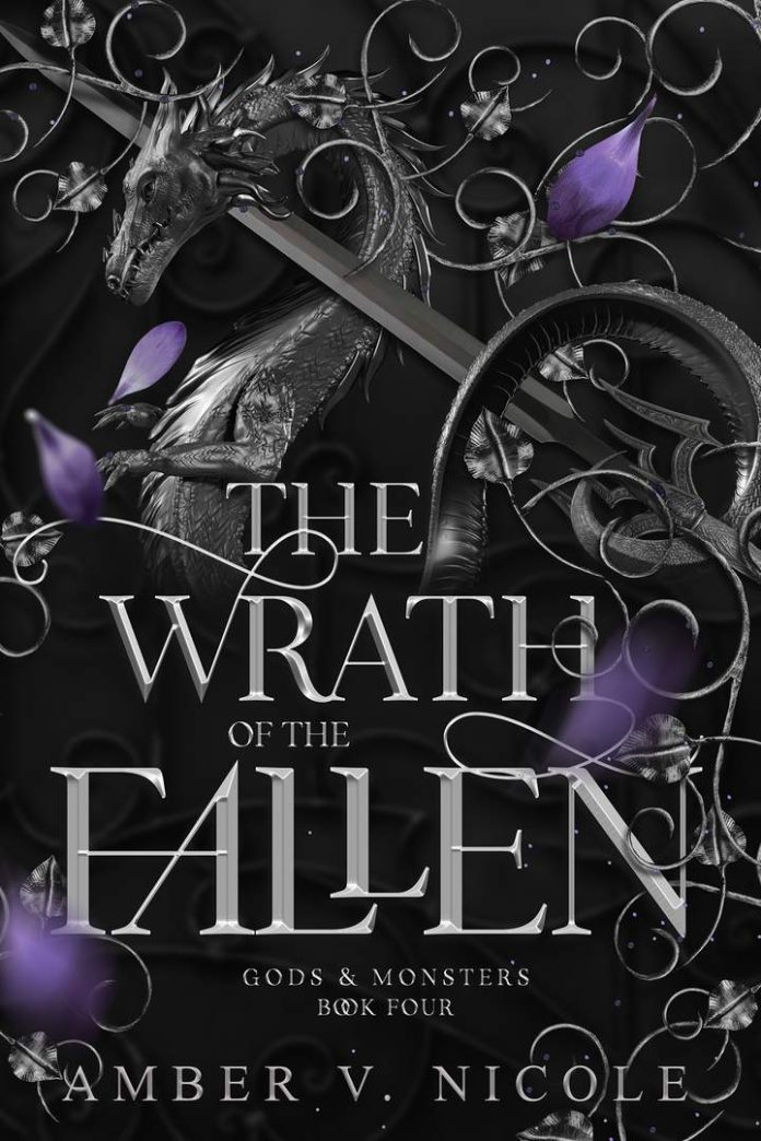 The Wrath of the Fallen by Amber V. Nicole book cover