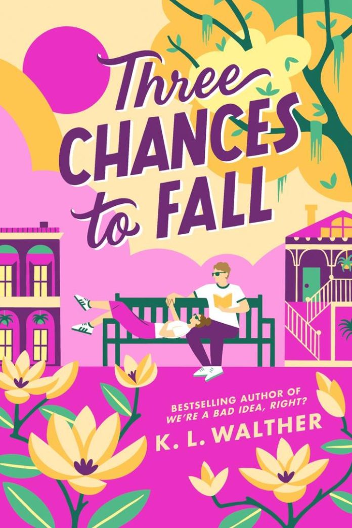 Three Chances to Fall by K.L. Walther book cover