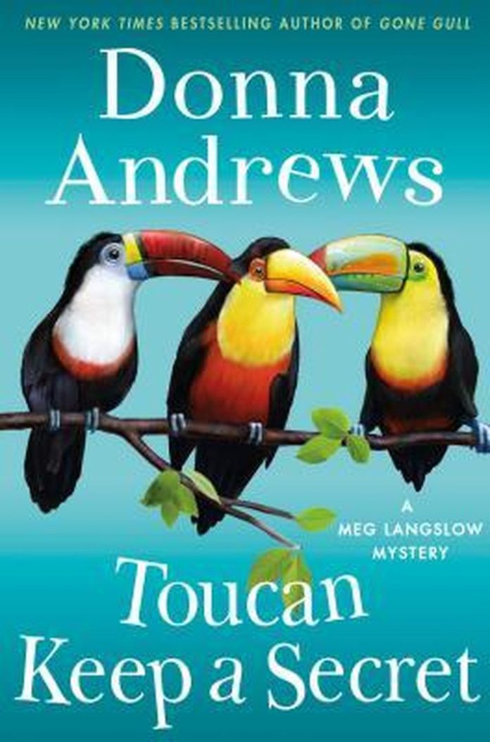 Toucan Keep a Secret by Donna Andrews book cover