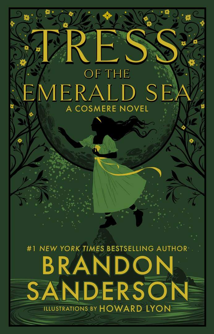 Tress of the Emerald Sea by Brandon Sanderson book cover