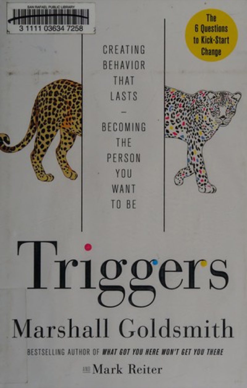 Triggers by Marshall Goldsmith book cover