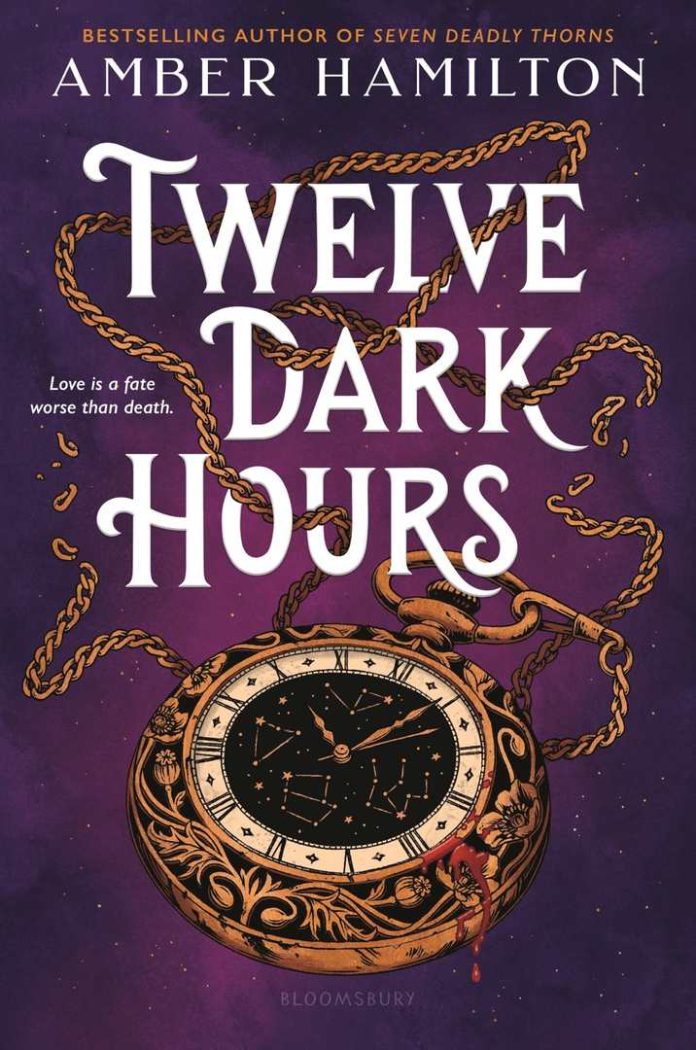 Twelve Dark Hours by Amber Hamilton book cover