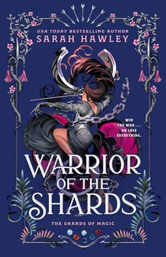 Warrior of the Shards by Sarah Hawley book cover