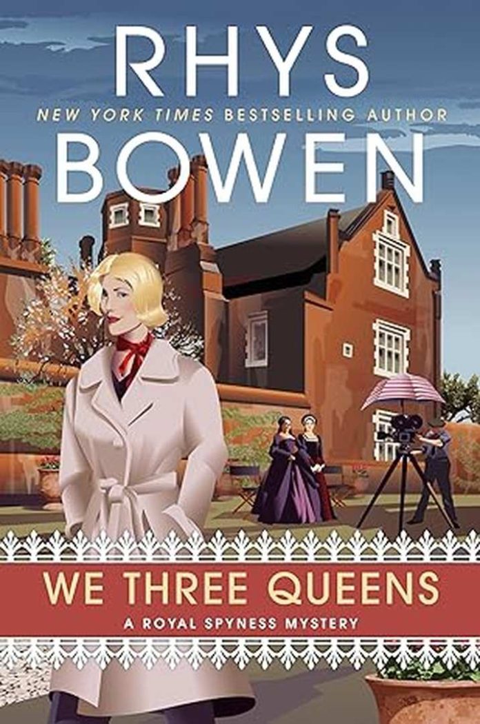 We Three Queens by Rhys Bowen book cover