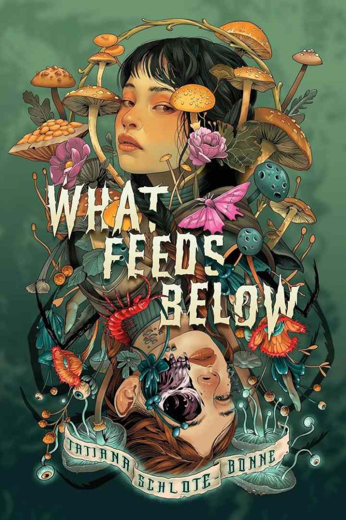 What Feeds Below by Tatiana Schlote-Bonne book cover