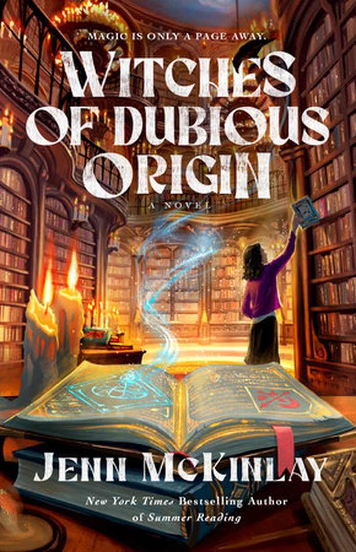 Witches of Dubious Origin by Jenn McKinlay book cover